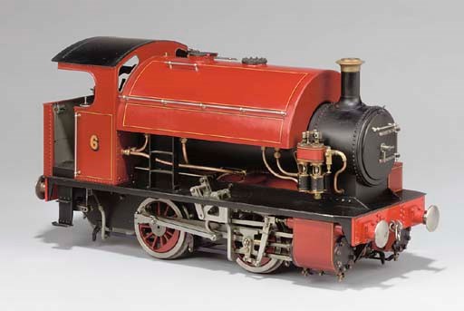A finely engineered 3½in. gauge model of the 0-4-0 saddle tank No 6,