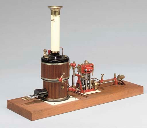 A well engineered gas fired marine steam plant,
