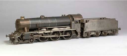 A well engineered 2½in. gauge model of the SR Lord Nelson Class 4-6-0 locomotive and tender "Lord Howe",