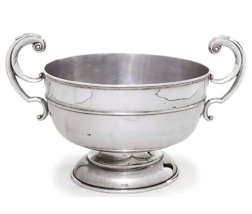 AN EDWARD VII SILVER ROSE-BOWL