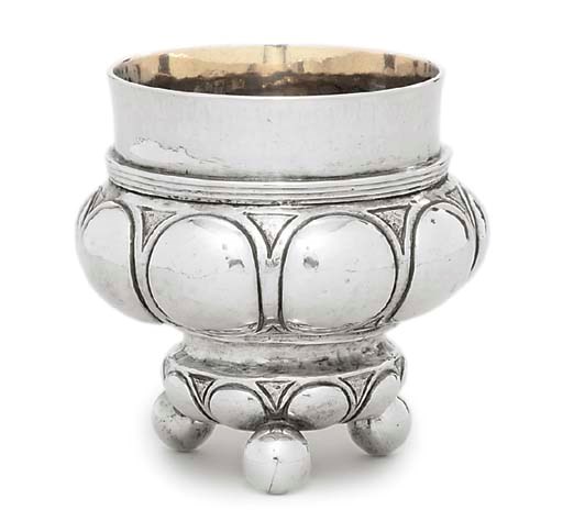 A SWISS SILVER BEAKER