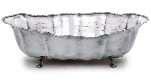 A SILVER JARDINIERE