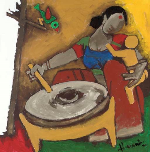 MAQBOOL FIDA HUSAIN (INDIA, B. 1915)