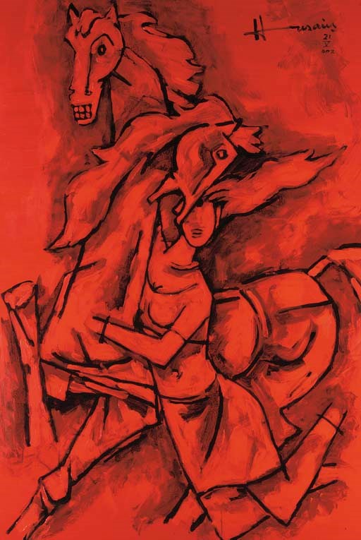 MAQBOOL FIDA HUSAIN (INDIA, B. 1915)