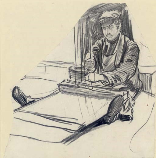 Sir Hubert von Herkomer, R.A., R.W.S. (1849-1914)