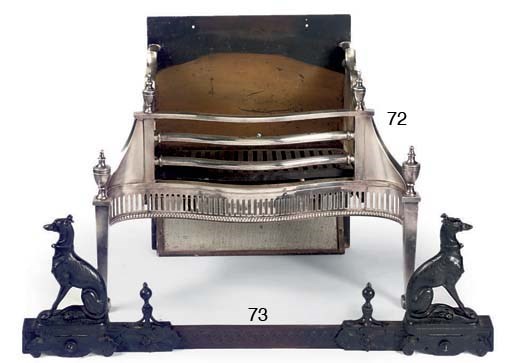A VICTORIAN CAST-IRON ADJUSTABLE FENDER