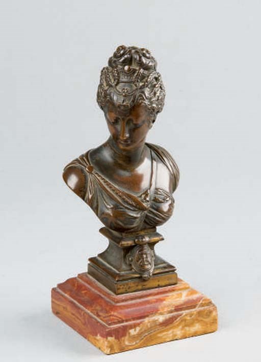 BUSTE EN BRONZE DU DEBUT DU XXEME SIECLE
