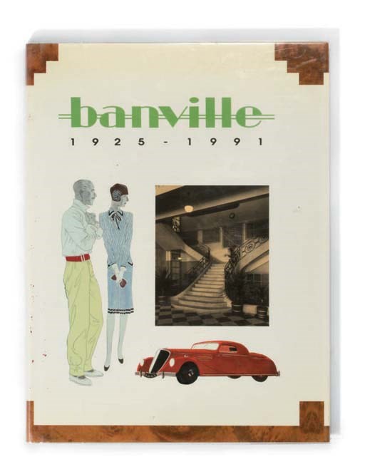 Banville 1925-1991; un ouvrage très rare narrant l'histoire du célèbre garage, tiré en deux séries et numérotée de 100 101 à 101 000, et 103 001 et 103 300, dont celle-ci est la 103 033; sous couverture plastifiée; état neuf quelques légères traces d'usure à la périphérie de la couverture.