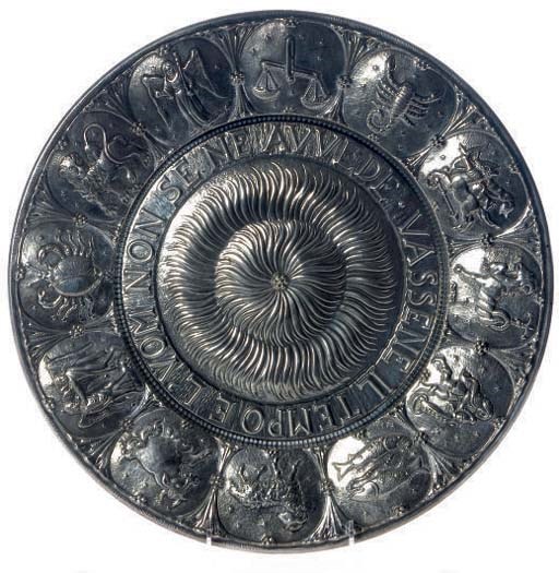 AN ITALIAN SILVER CHARGER,