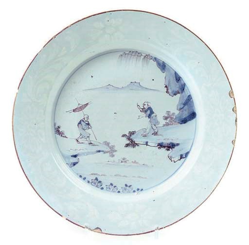 A BRISTOL DELFT BIANCO SOPRA BIANCO DISH