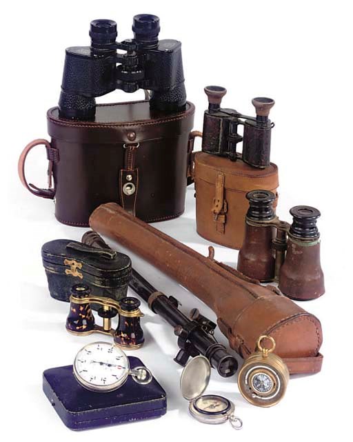 THREE PAIRS OF BINOCULARS
