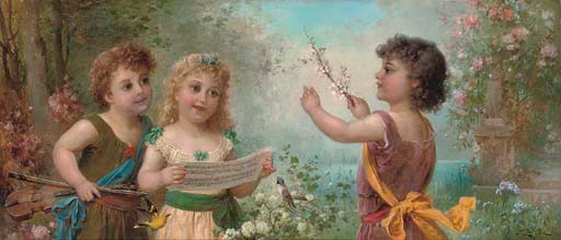 Hans Zatzka (Austrian, 1859-1945)
