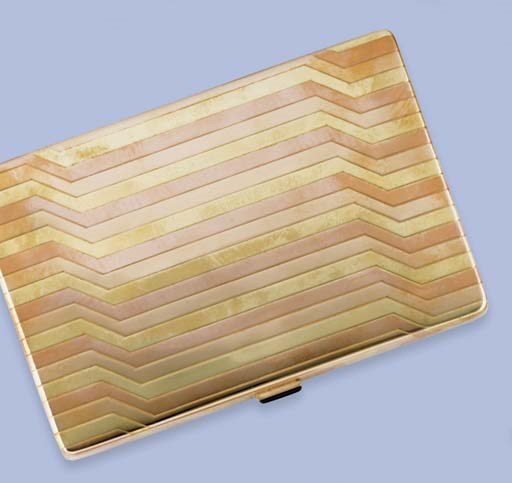 A French Art Deco cigarette case, by Cartier