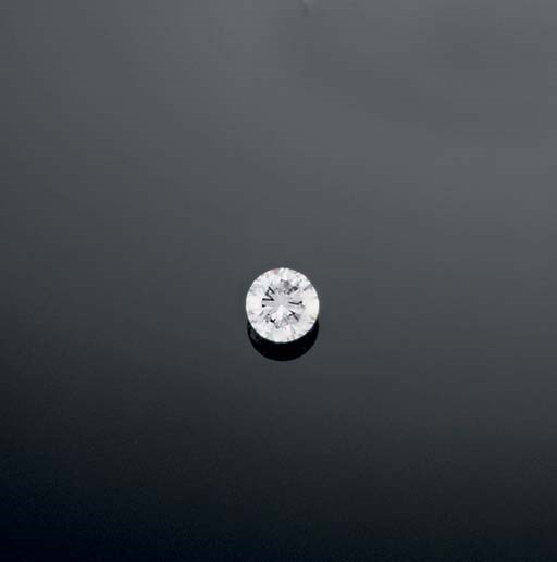 A DIAMOND SINGLE STONE RING