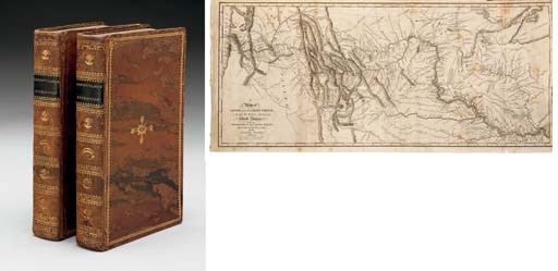 LEWIS, Meriwether (1774-1809) and William CLARK (1770-1838). History of the Expedition under the Command of Captains Lewis and Clark, to the Sources of the Missouri, thence across the Rocky Mountains and down the River Columbia to the Pacific Ocean. Performed during the years 1804-5-6. Philadelphia: [by J. Maxwell at New York for] Bradford and Inskeep, 1814.