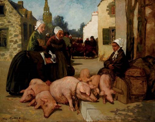 CHARLES COTTET (1863-1924)