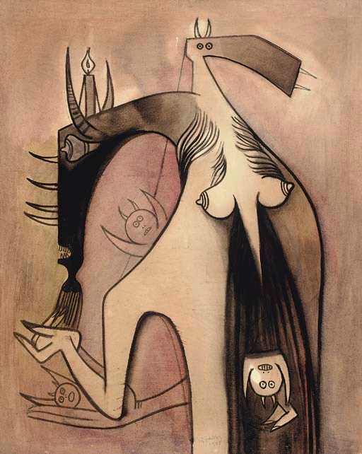 Wifredo Lam (Cuban 1902-1982)