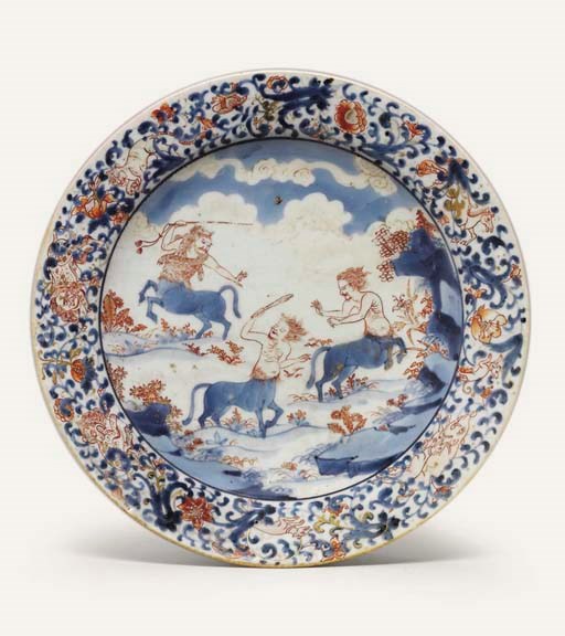 AN IMARI DISH