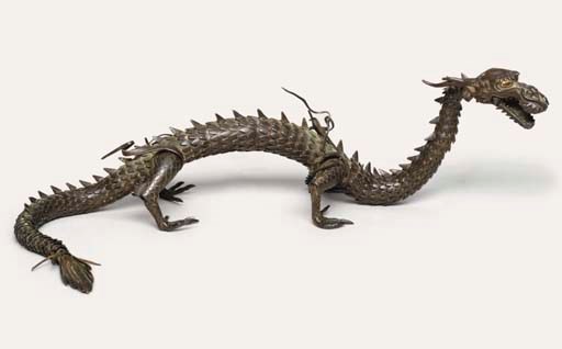 AN IRON ARTICULATED DRAGON