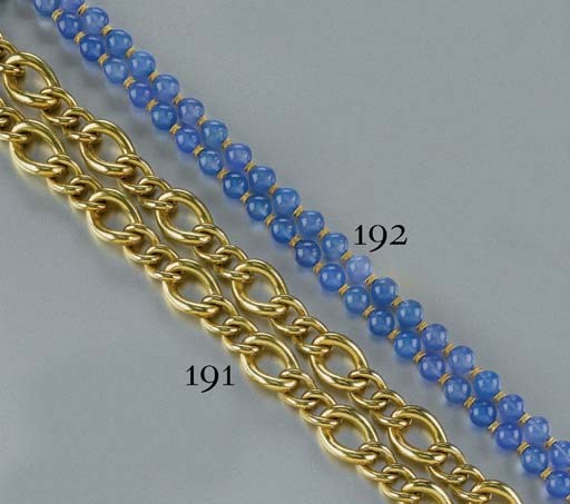 CATENA IN ORO, FIRMATA BULGARI
