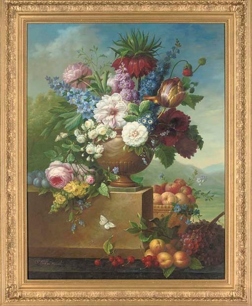 Thomas Webster, manner of Jan van Huysum, 20th/21st Century
