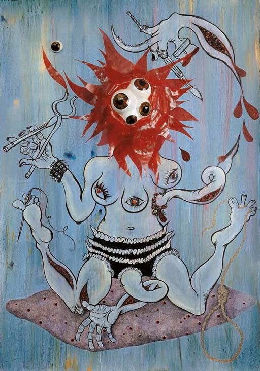 CHITRA GANESH (Born in 1975, Indian-American)