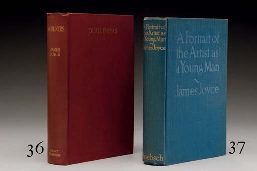 JOYCE, James. A Portrait of the Artist as a Young Man. New York: B.W. Huebsch, 1916.