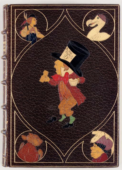[KELLIEGRAM, binder.] DODGSON, Rev. Charles Lutwidge ("Lewis Carroll" 1832-1898). Alice's Adventures in Wonderland. London: Macmillan, 1867.