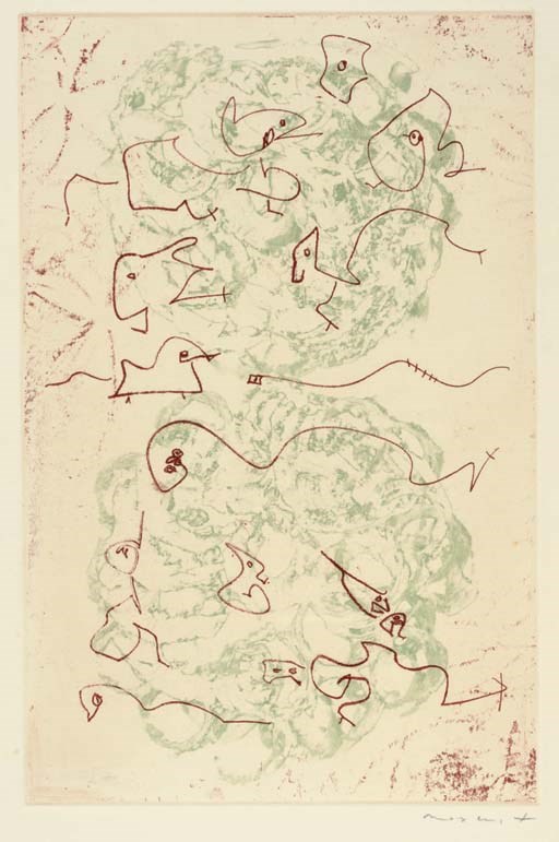 PRÉVERT, Jacques (1900-1977). Les chiens ont soif. Paris: Au Pont Des Arts, 1964.