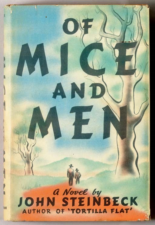 STEINBECK, John (1902-1968). Of Mice and Men. New York: Covici Friede, 1937.