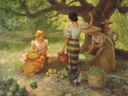 FERNANDO CUETO AMORSOLO (The Philippines 1892-1972)