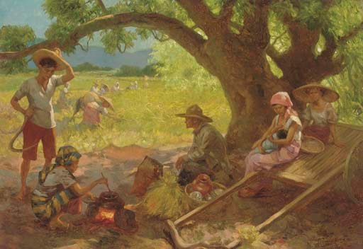 FERNANDO CUETO AMORSOLO (The Philippines 1892-1972)