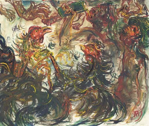 AFFANDI (Indonesia 1907-1990)