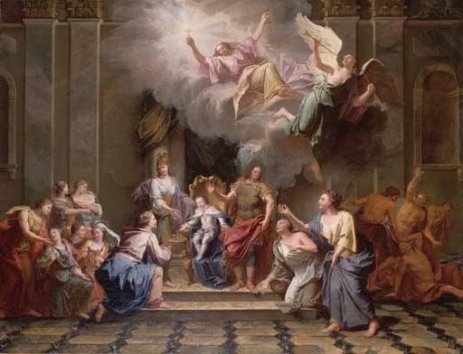 ATTRIBUE A JEAN-BAPTISTE MASSE (PARIS 1687-1767)