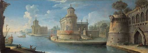 ENTOURAGE D'ANTONIO JOLI (MODENE VERS 1700-1777 NAPLES)