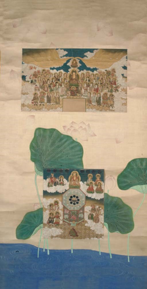 A Japanese kakemono, 18th/19th century