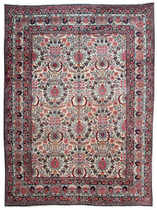 A fine Kirman carpet