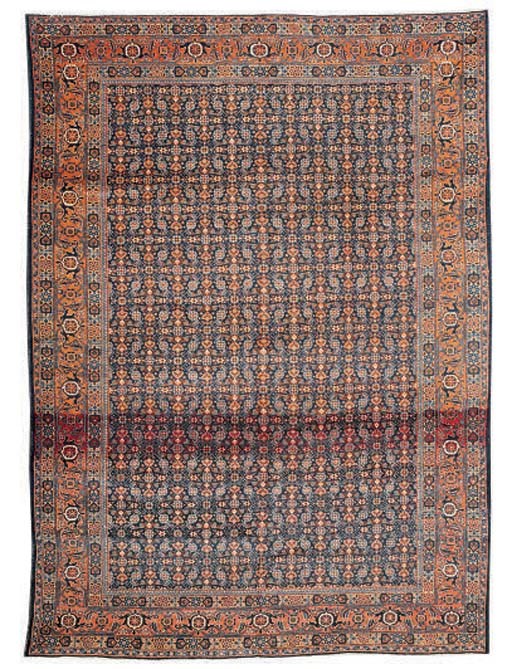 A Tabriz carpet