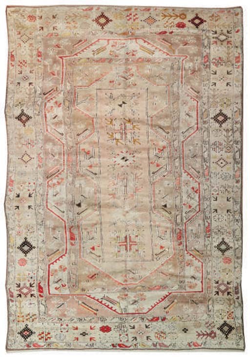 A Turkish carpet and Kurdish rug