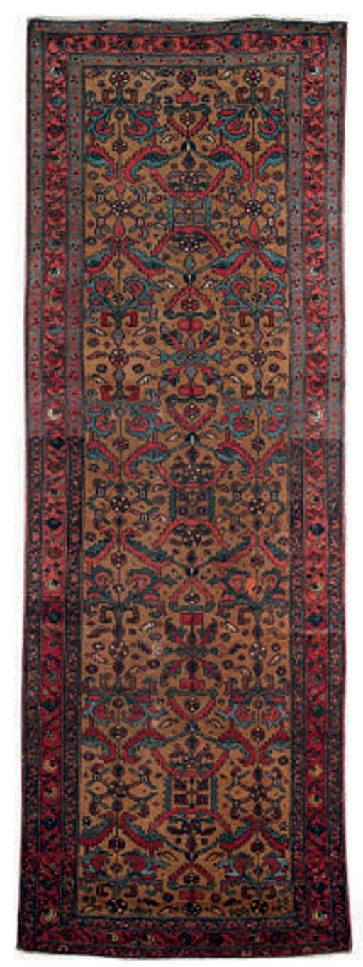 A Hamadan rug and North-West Persian rug