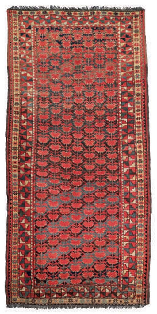 An antique Beshir rug