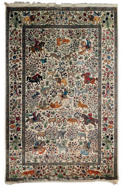 A very fine Indian rug