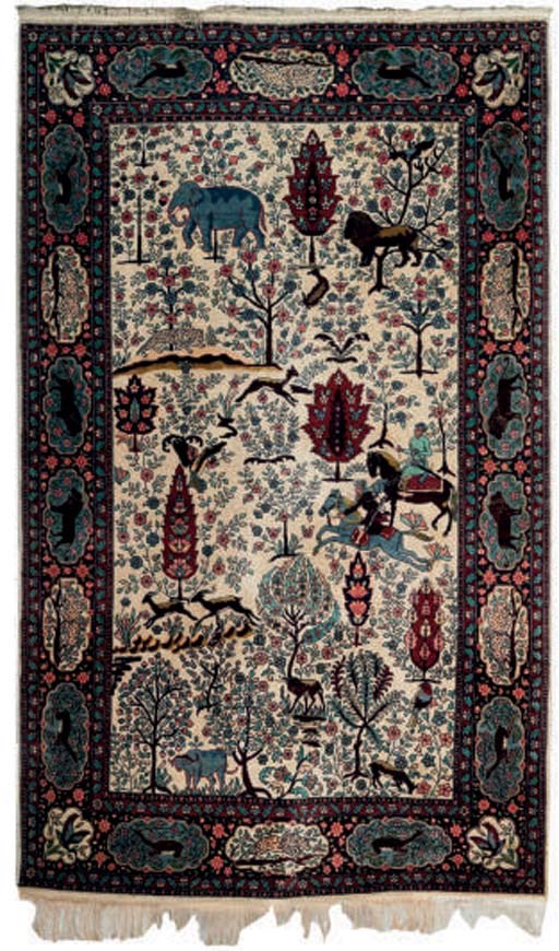 A fine Indian rug