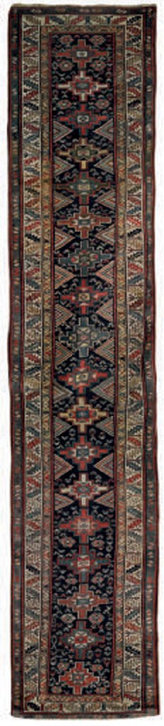 An antique Kurdish runner
