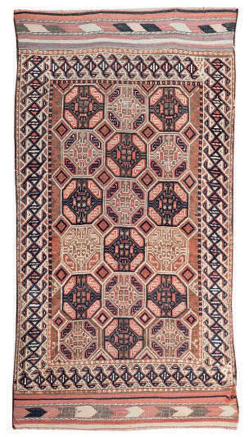 An antique Balouch rug