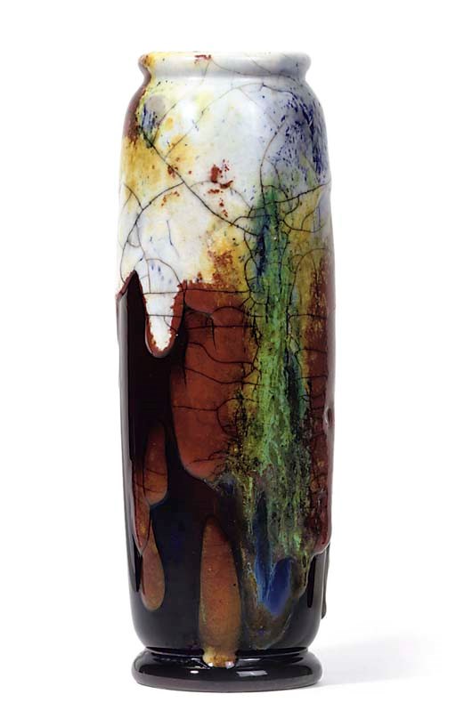 CHARLES NOKE AND HARRY NIXON FOR ROYAL DOULTON; CHANG VASE