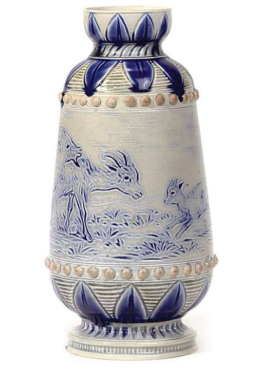HANNAH BARLOW FOR DOULTON LAMBETH; VASE