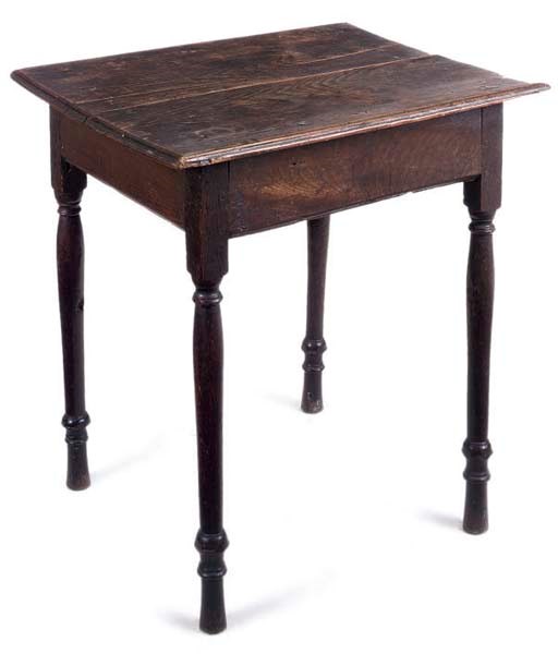AN ELM OCCASIONAL TABLE