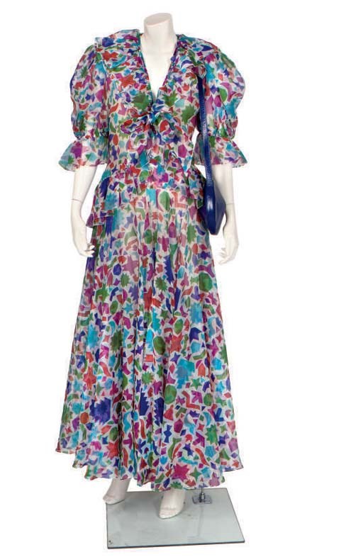 YVES SAINT LAURENT RIVE GAUCHE DRESSES, 1980S