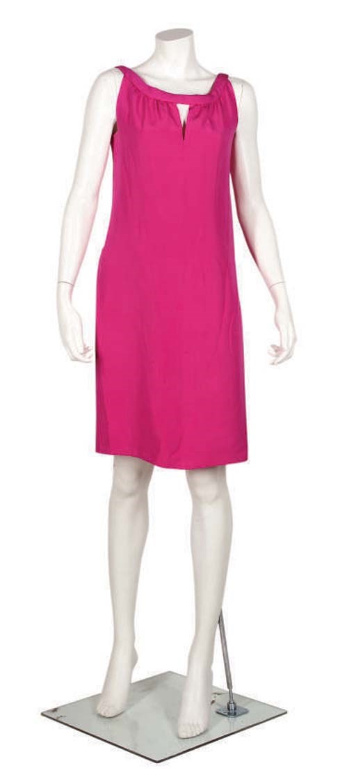PIERRE CARDIN PINK COCKTAIL DRESS